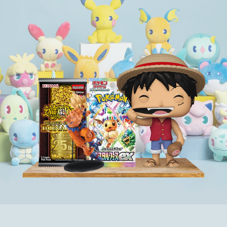 Collectibles (Trading Cards, Figurines, Plushes)