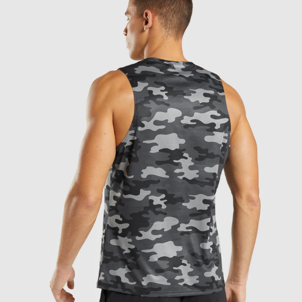 Gymshark - Slim Fit Arrival Tank (Camo)