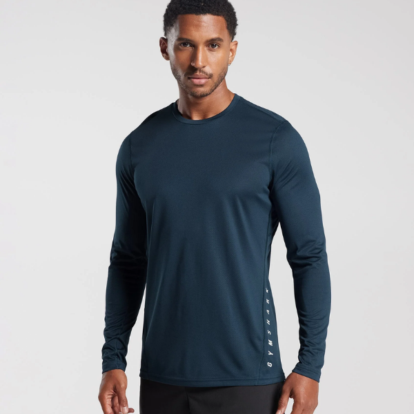 Gymshark - Sport Long Sleeve T-Shirt (Navy)