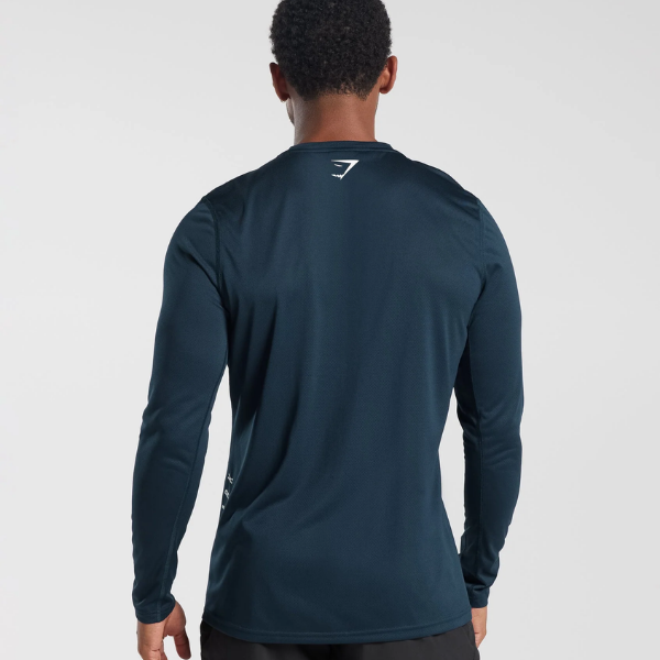 Gymshark - Sport Long Sleeve T-Shirt (Navy)