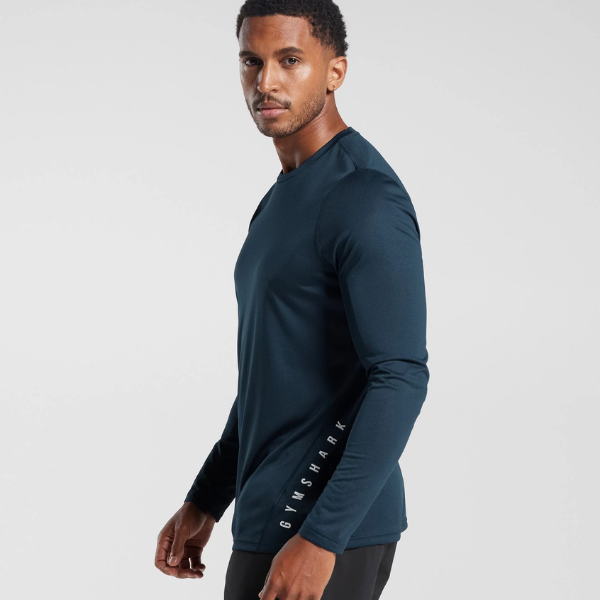 Gymshark - Sport Long Sleeve T-Shirt (Navy)