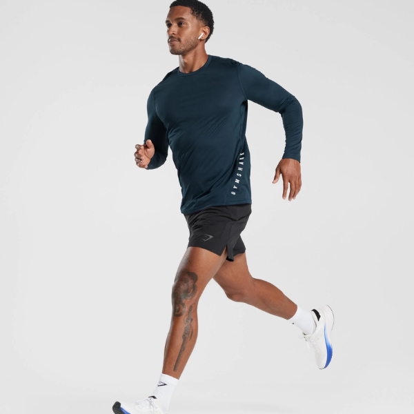 Gymshark - Sport Long Sleeve T-Shirt (Navy)