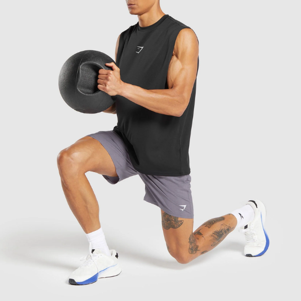 Gymshark - Training Dept. UK 7" Shorts (Fog Purple)
