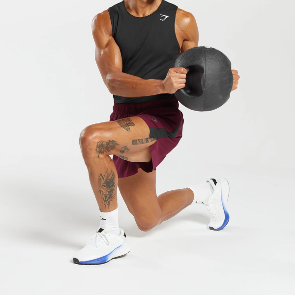 Gymshark - Sport 5" Shorts (Plum/Black)