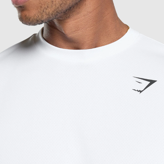 Gymshark - Oversized Performance T-Shirt (White)