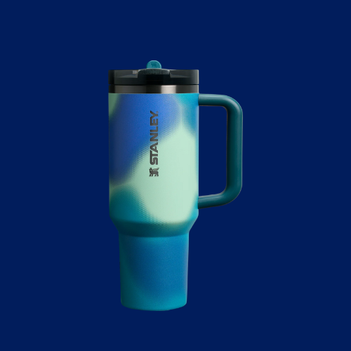 STANLEY - The New Frequency Quencher ProTour Flip Straw Tumbler (Coastal Teal Motion) - 40OZ