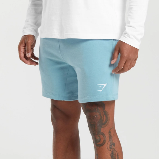 Gymshark - Crest 7" Shorts (Iceberg Blue)