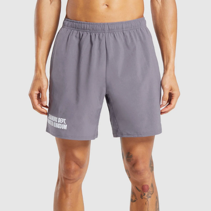 Gymshark - Training Dept. UK 7" Shorts (Fog Purple)