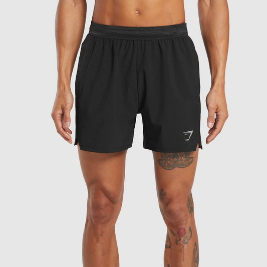 Gymshark - Speed 5" Shorts (Black) - Slim Fit