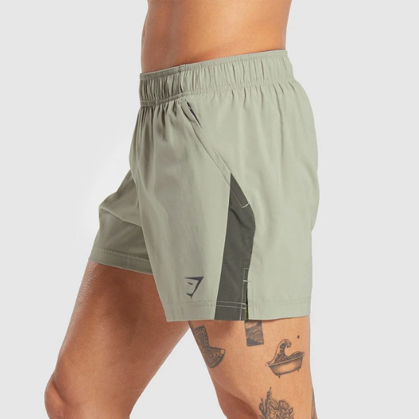 Gymshark - Sport 5" Shorts (Chalk Green) - Slim Fit