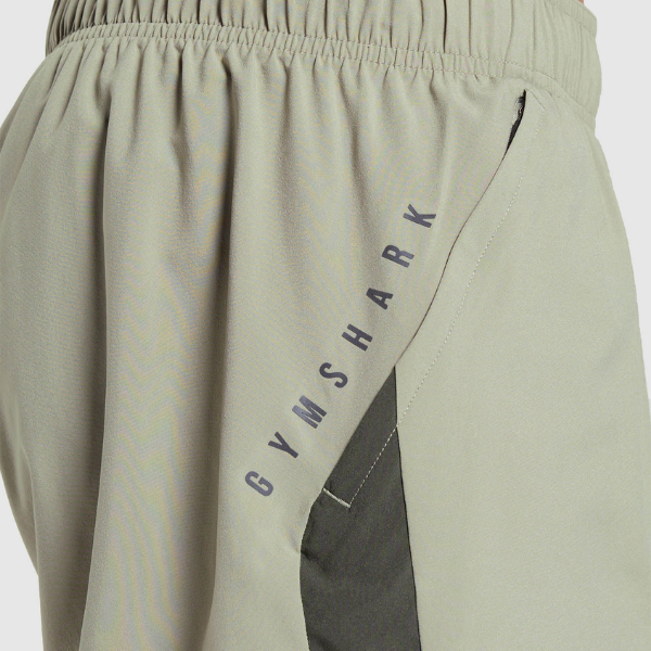 Gymshark - Sport 5" Shorts (Chalk Green) - Slim Fit